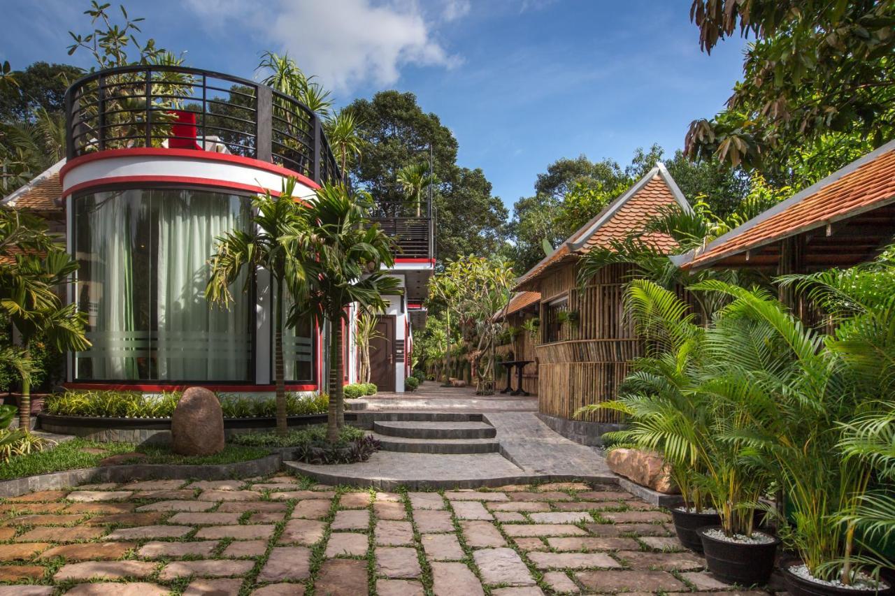 Silk D'Angkor Villa Siem Reap Eksteriør billede