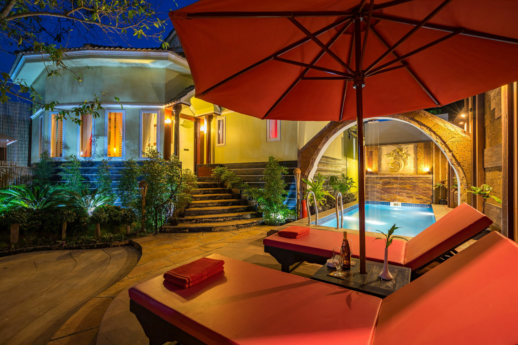 Silk D'Angkor Villa Siem Reap Eksteriør billede